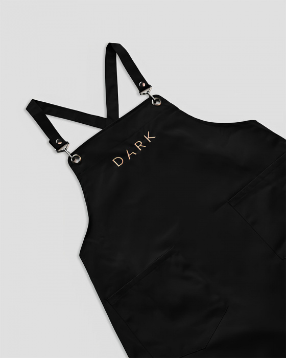 Фартух для б’юті майстра DARK водовідштовхуючий