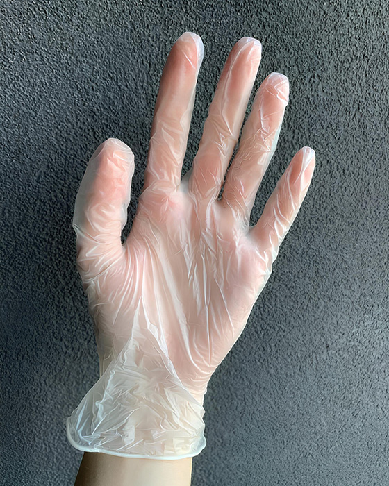 Рукавички вінілові без пудри нестерильні Medicom Safe Touch прозорі, розмір S (100 од.)