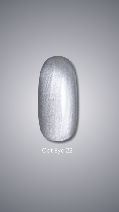 Dark gel polish Cat Eye 22, 10 ml
