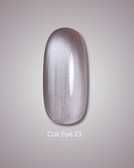 Dark gel polish Cat Eye 23, 10 ml