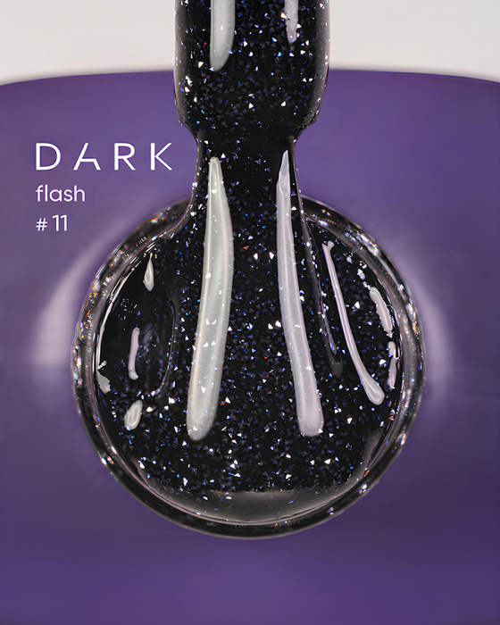 Dark Gel Polish Flash 11, 10 ml