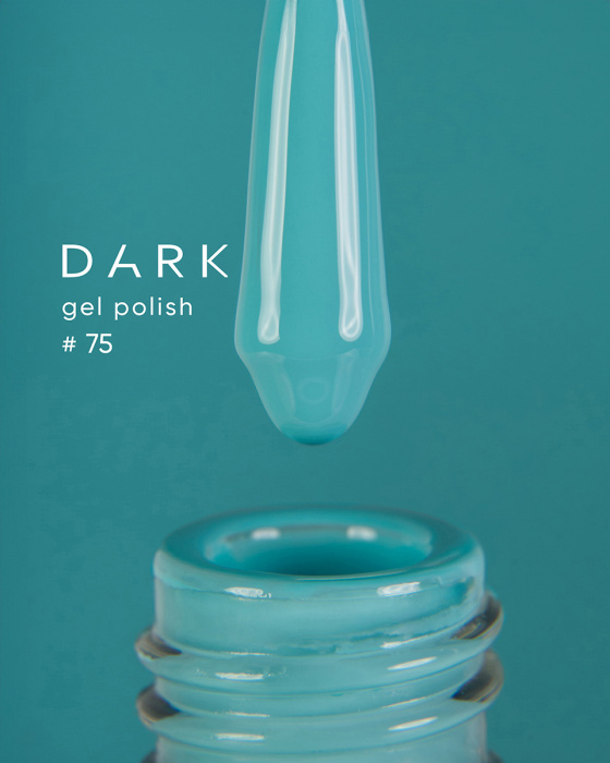 Dark gel polish 075, 6 ml