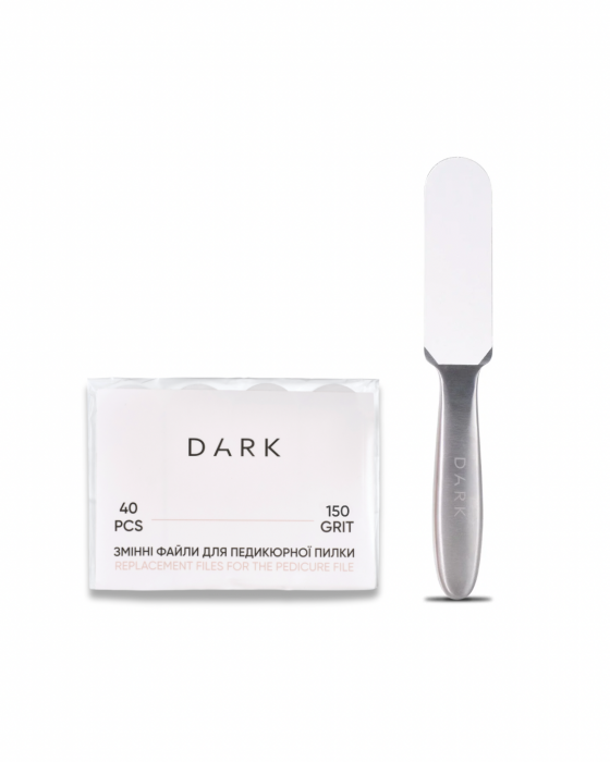 DARK Змінні файли білі (150 грит), 40 шт