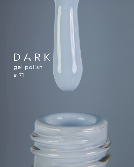 Dark gel polish 071, 6 ml