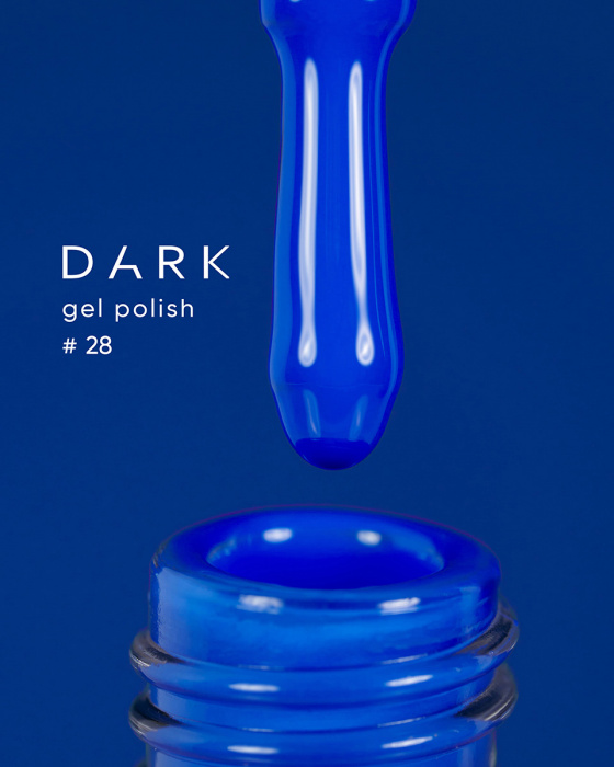 Dark gel polish 028, 6 ml