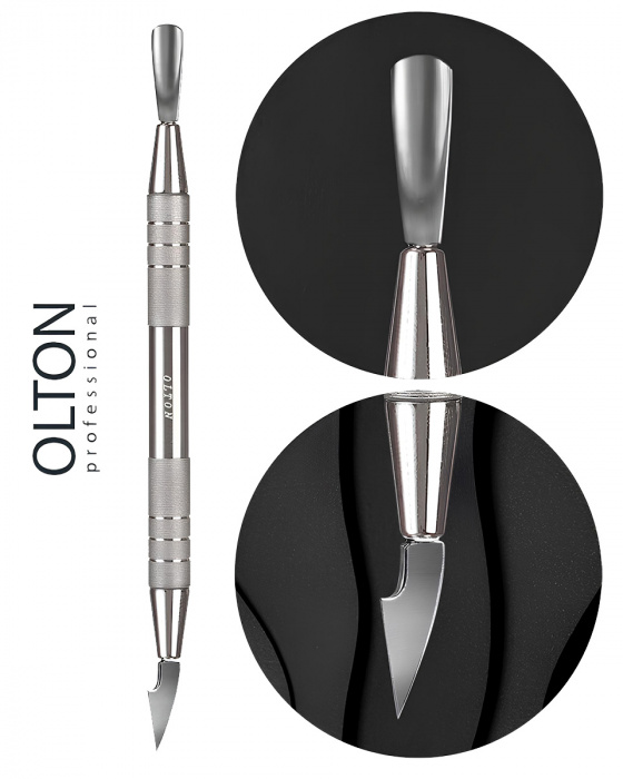Olton лопатка манікюрна (пушер-сокирка)