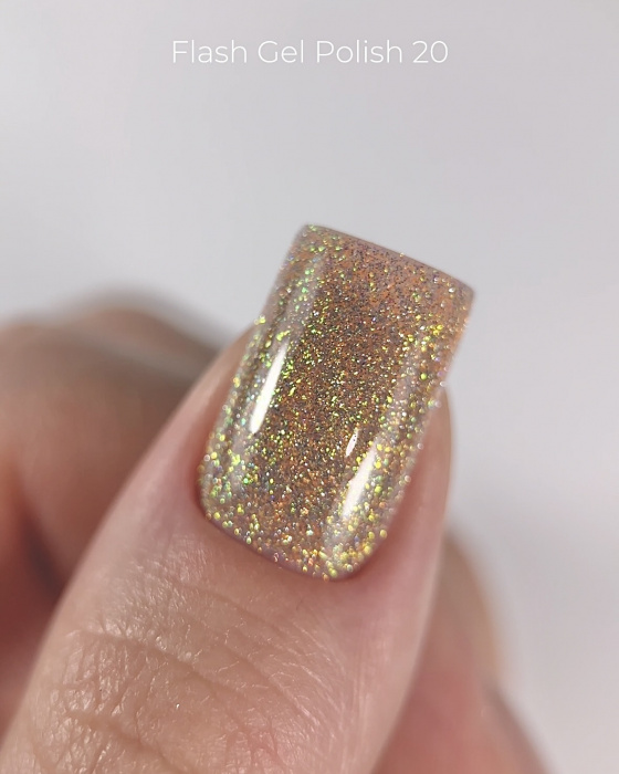 Dark Gel Polish Flash 20, 10 ml