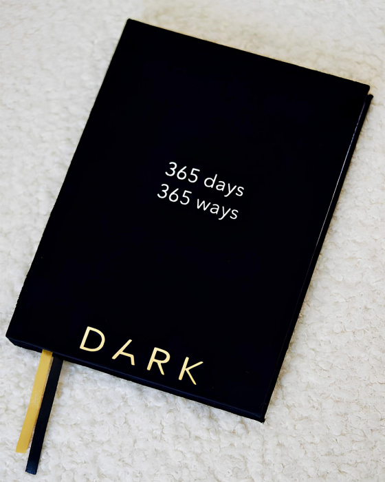 Блокнот Dark чорний, А5