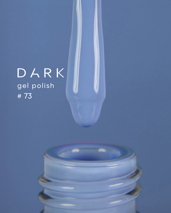 Dark gel polish 073, 6 ml