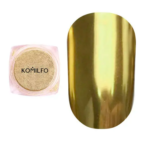 Komilfo Mirror Powder №003, сусальне золото, 0,5 г
