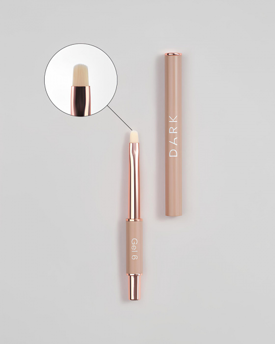 DARK Пензлик для гелю (6мм)