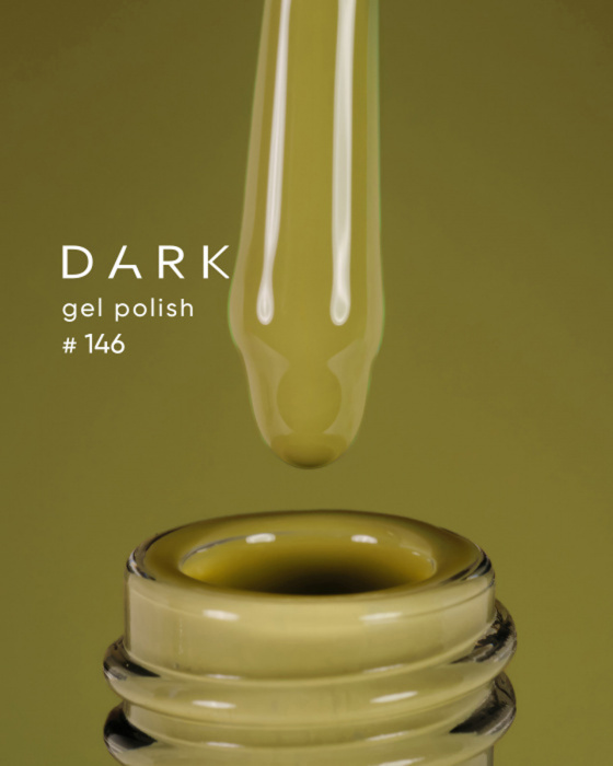 Dark gel polish 146, 6 ml
