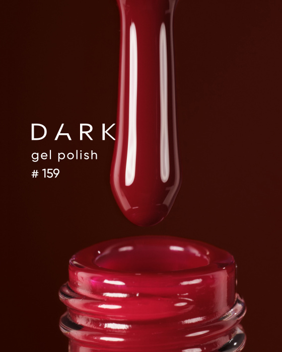 Dark gel polish 159, 10 ml