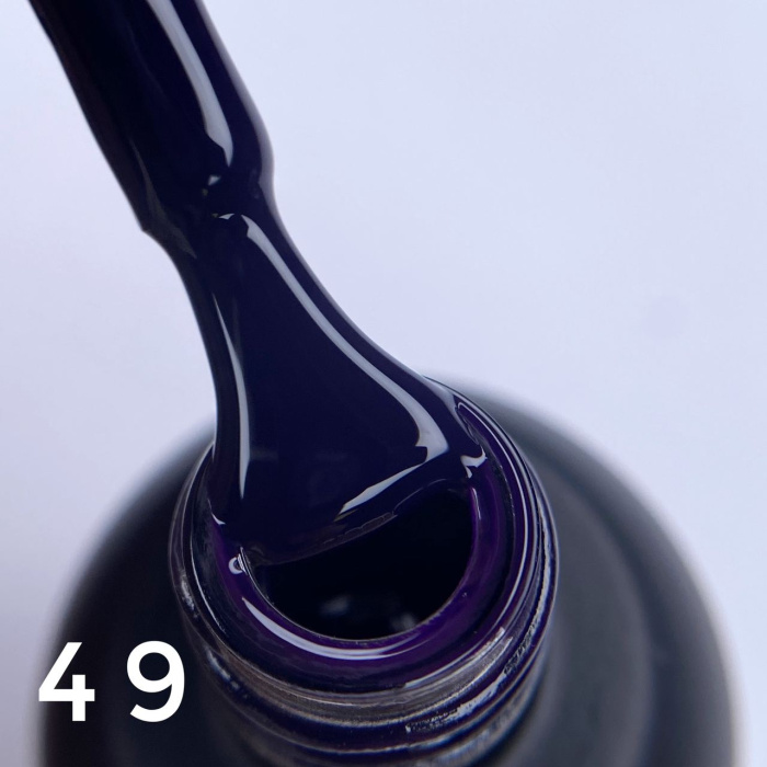 Dark gel polish 49, 8 ml
