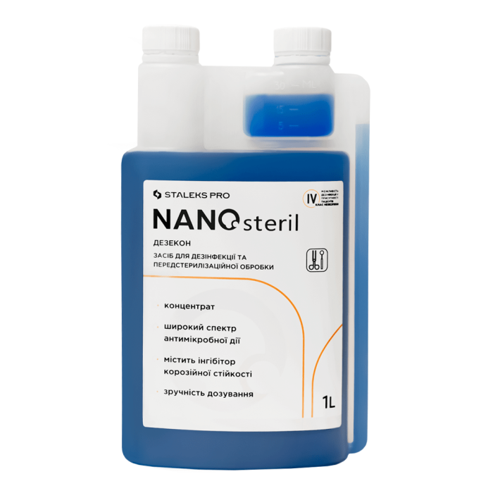 Дезинфікуючий засіб ( концентрат) NANOsteril, 1000 ml