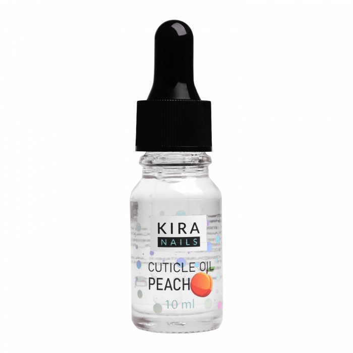 Kira Nails Cuticle Oil Peach, 10 мл