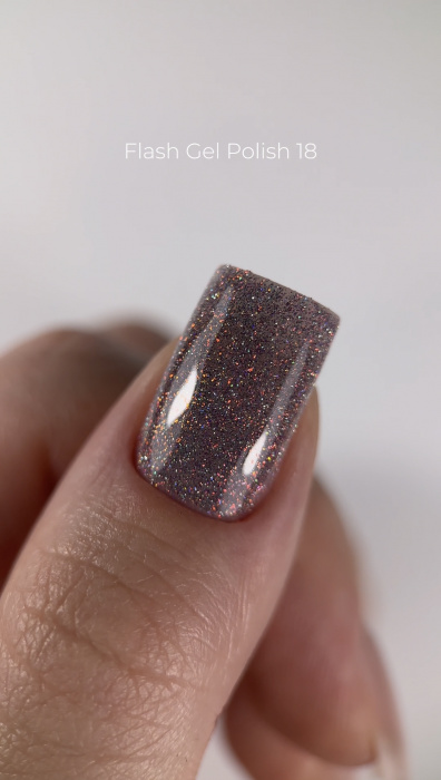 Dark Gel Polish Flash 18, 10 ml