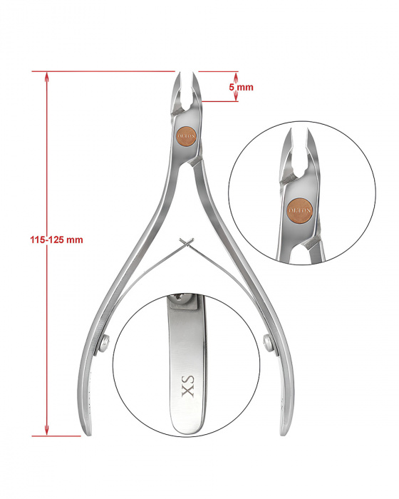 Olton кусачки для шкіри ХS