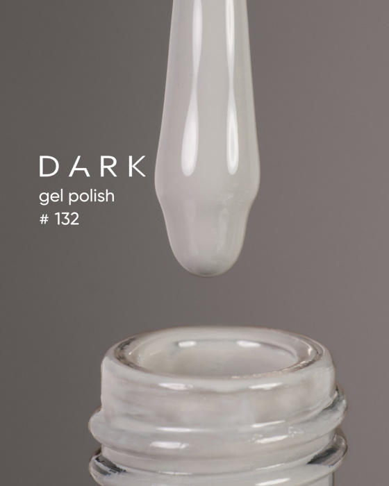 Dark gel polish 132, 10 ml