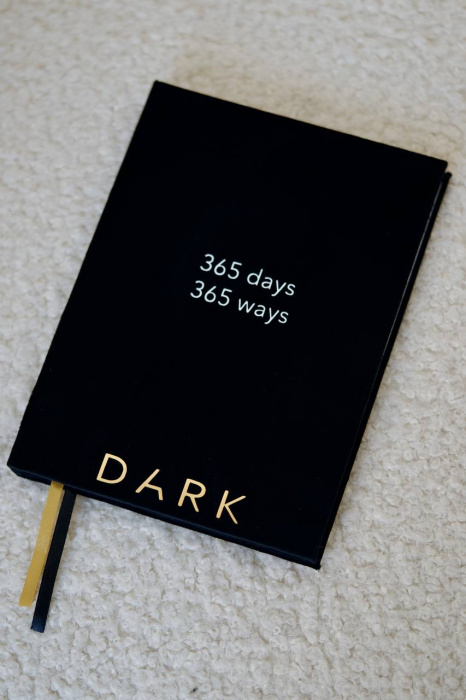 Блокнот Dark чорний, А5