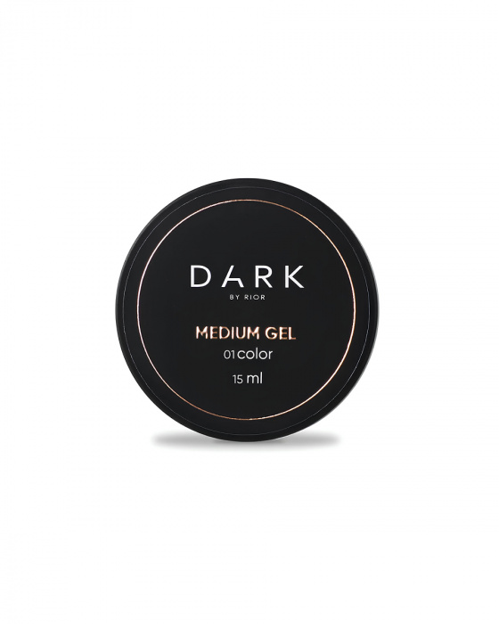 DARK Medium Gel №01, 15 мл (прозорий)