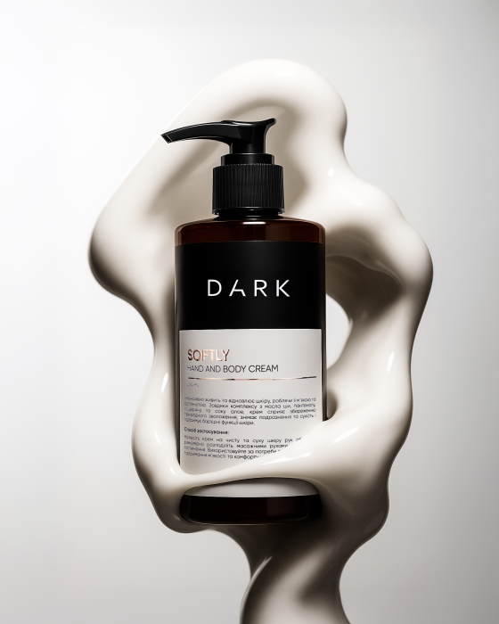 DARK Softly hand and body cream, 250 ml