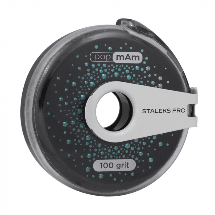 Пластикова котушка №1 papmAm EXCLUSIVE Staleks Pro 100 грит (6м)