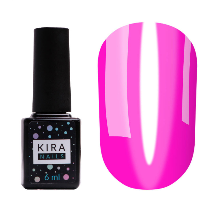 Гель-лак Kira Nails Vitrage №V11 (фіолетово-рожевий), 6 мл