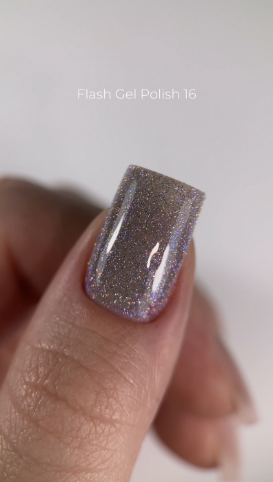 Dark Gel Polish Flash 16, 10 ml