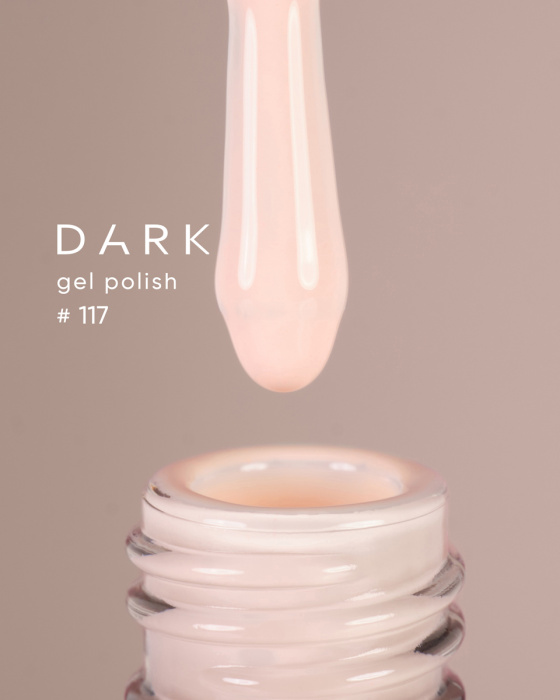 Dark gel polish 117, 6 ml