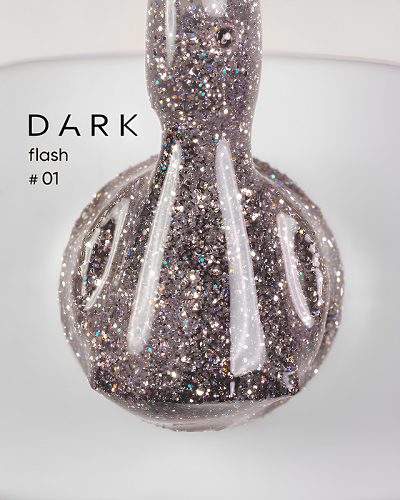 Dark Gel Polish Flash 01, 10 ml