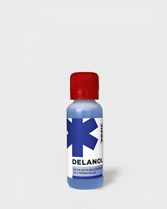 Деланол (Dezik) - 20 мл. Засіб для дезинфекції та стерилізації інструментів