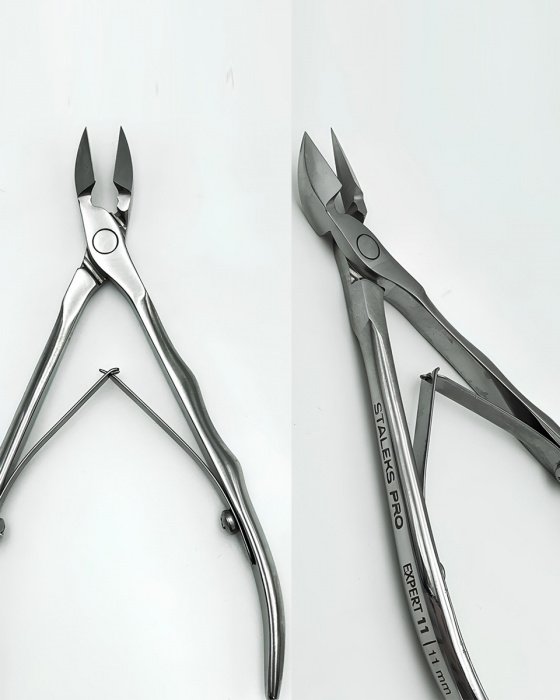 Кусачки професійні для шкіри Staleks EXPERT 11 11 мм