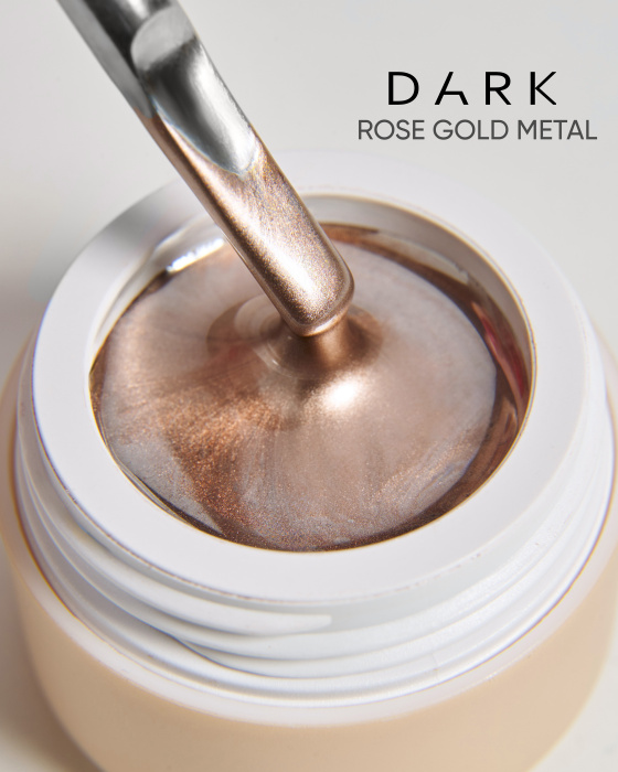 Dark Rose Gold metal gel paint (5g)