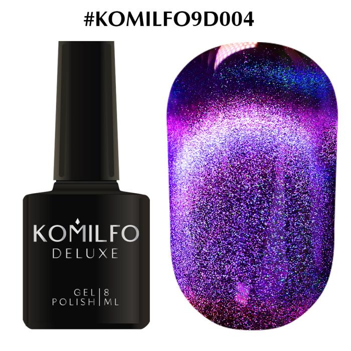 Гель-лак Komilfo 9D Cat's eye №004, 8 мл