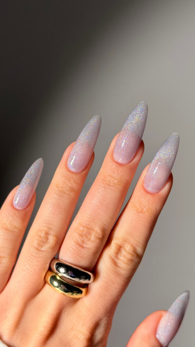 Dark gel polish Hologram cat 05, 6 ml