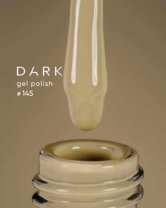 Dark gel polish 145, 6 ml