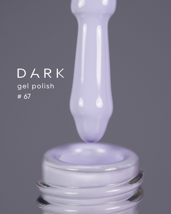 Dark gel polish 067, 10 ml