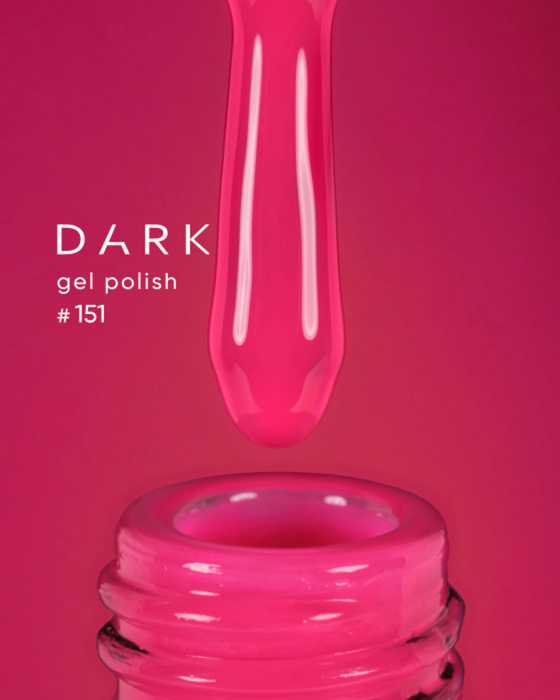 Dark gel polish 151, 10 ml