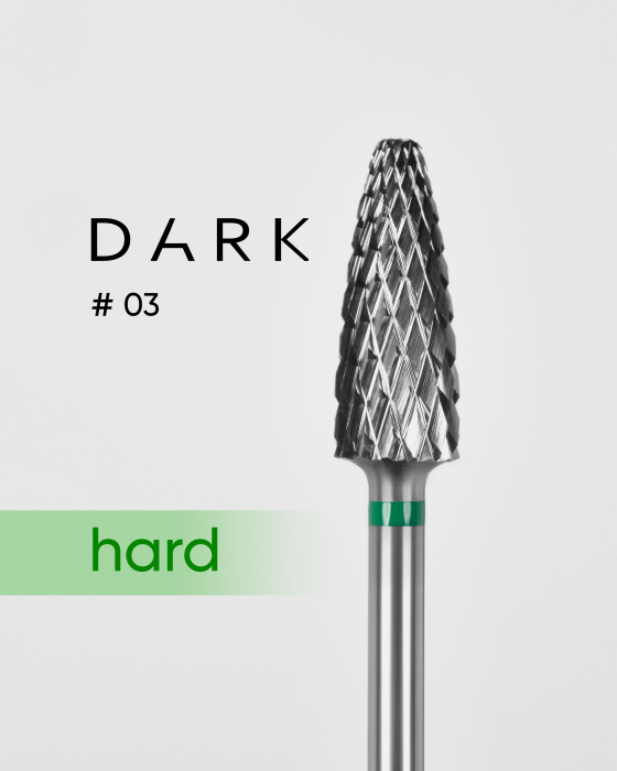 Фреза ТВС Dark №03 зелена
