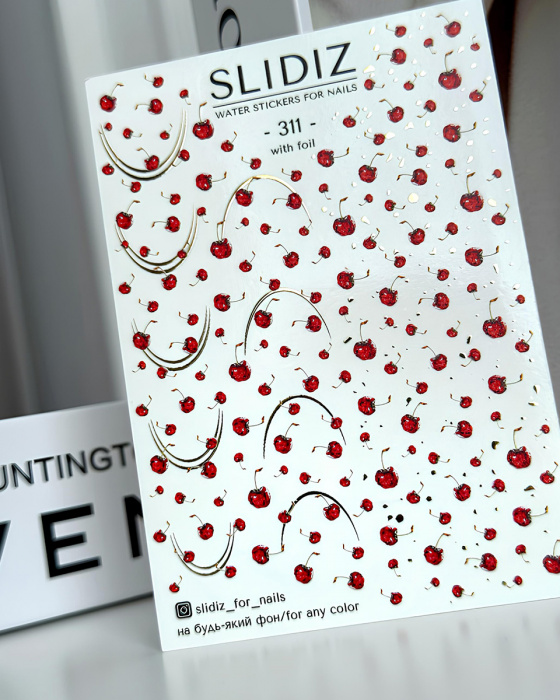 Фольгований слайдер дизайн SLIDIZ №311