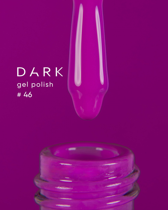 Dark gel polish 046, 10 ml