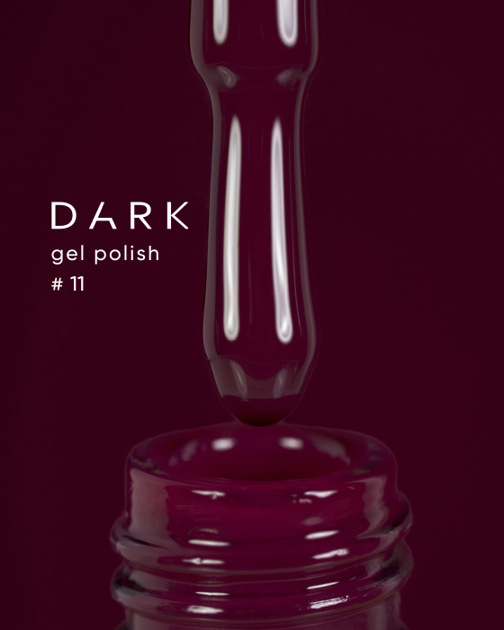 Dark gel polish (new collection) 11, 10 ml