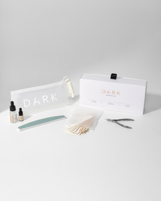 DARK ДОМАШНІЙ НАБІР ДЛЯ МАНІКЮРУ BASE