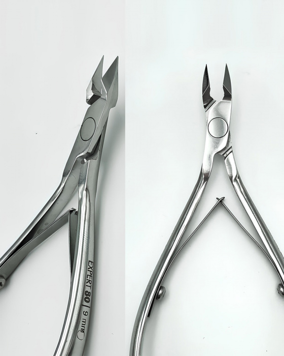 Кусачки професійні для шкіри Staleks EXPERT 80 9 мм