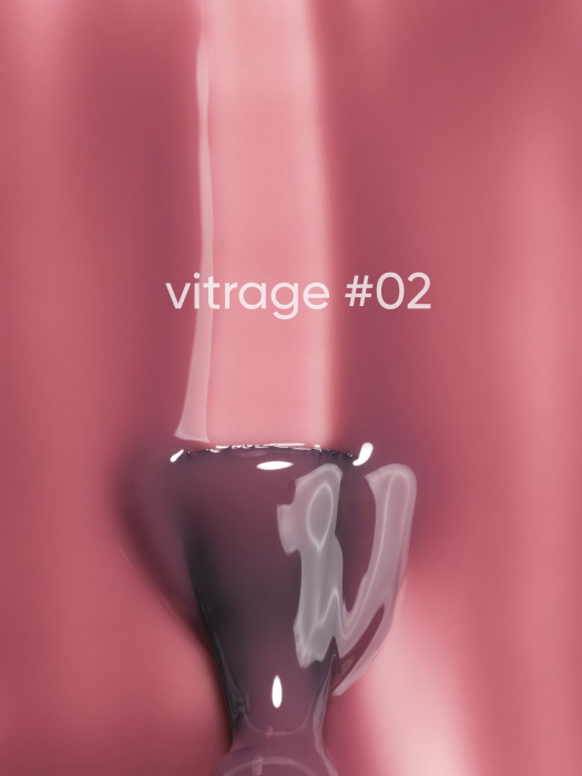 Dark Gel Polish Vitrage 02, 6 ml