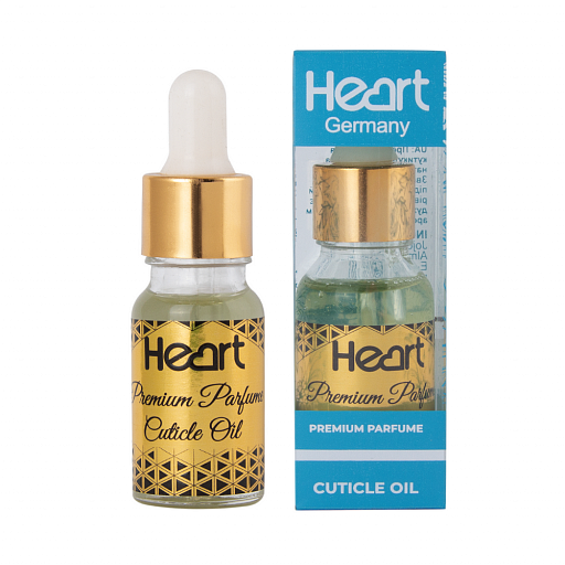 Парфумоване масло для кутикули HEART, 10 ml Miss World (Синя коробка)