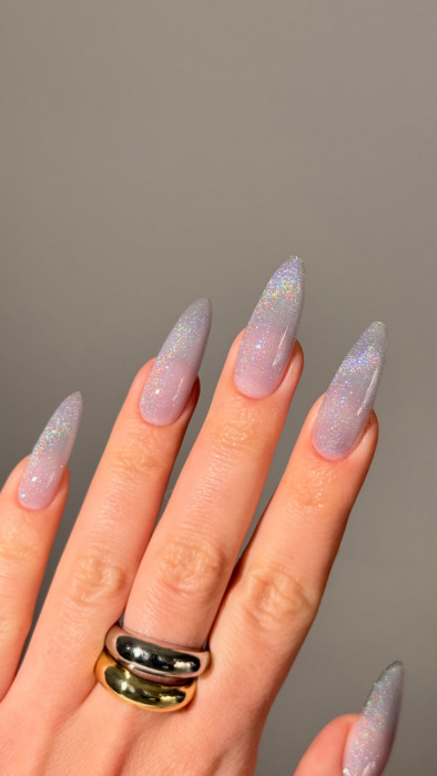 Dark gel polish Hologram cat 05, 6 ml