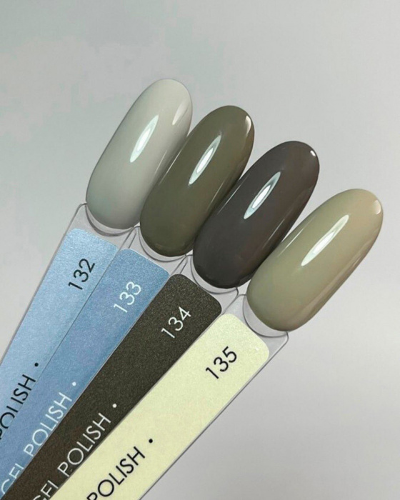 Dark gel polish 134, 6 ml