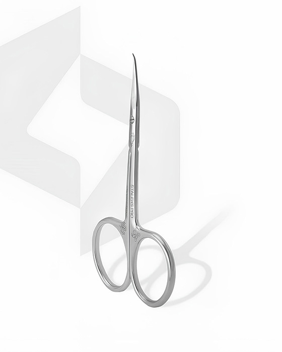 Ножиці професійні для кутикули Staleks EXCLUSIVE 21 TYPE 2 (magnolia)